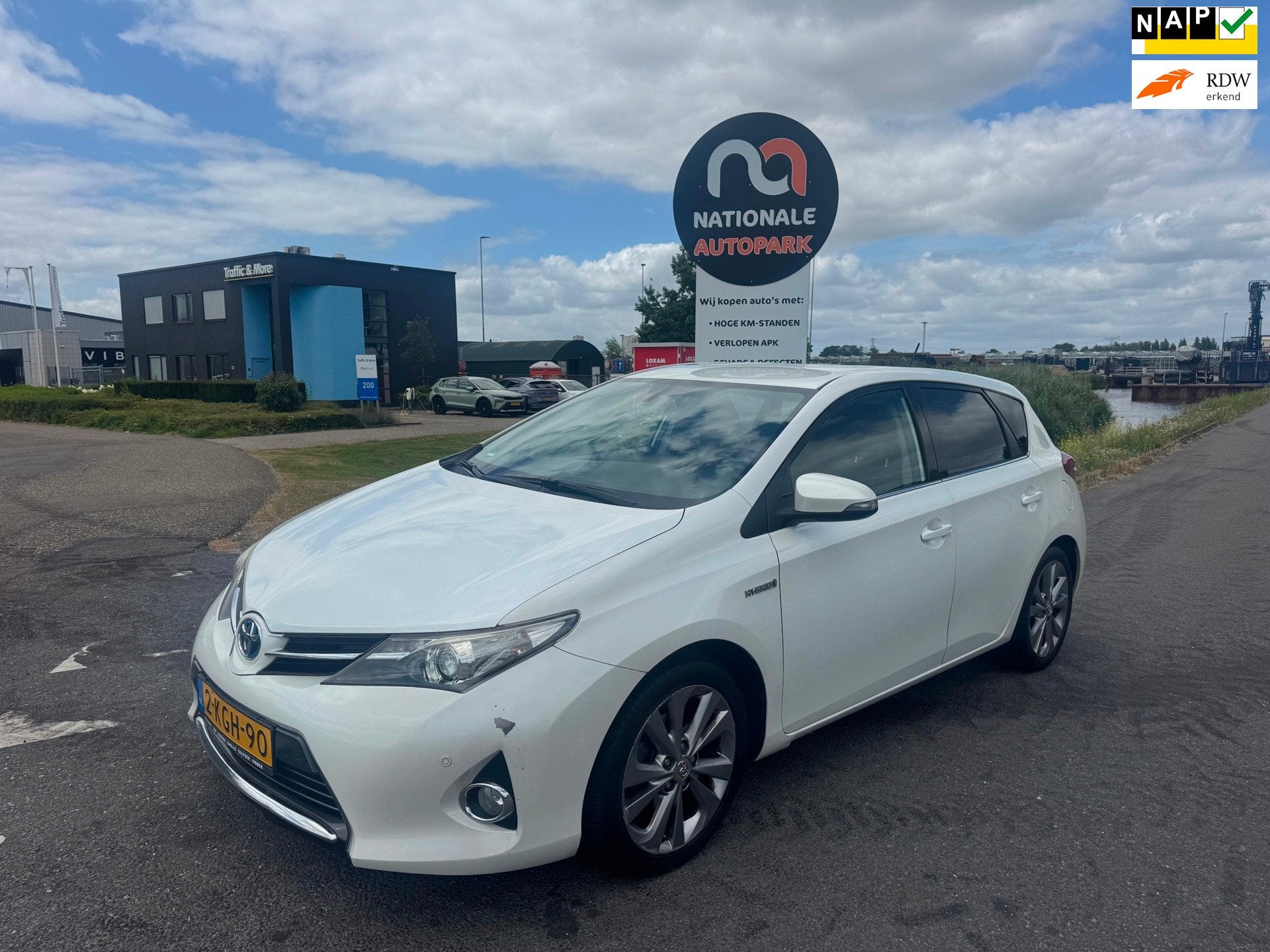 Toyota Auris | 2013 | 1.8 Hybrid Dynamic | Automaat | Top Au, Auto's, Euro 5, Start-stop-systeem, Gebruikt, 4 cilinders