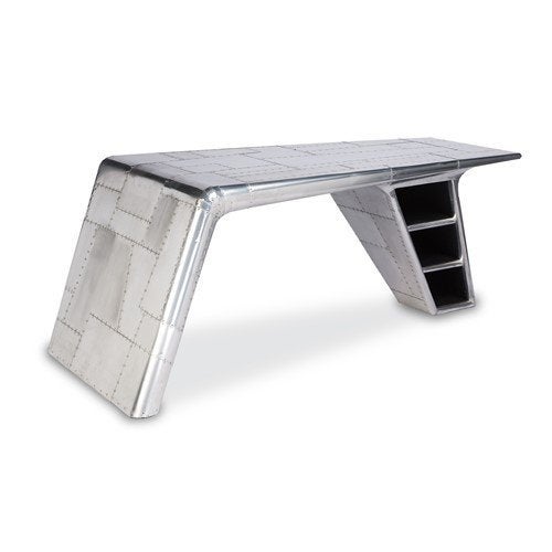Aviator wing desk - bureau - hoge korting!, Opbergruimte, 180 cm, Nieuw, 70 cm