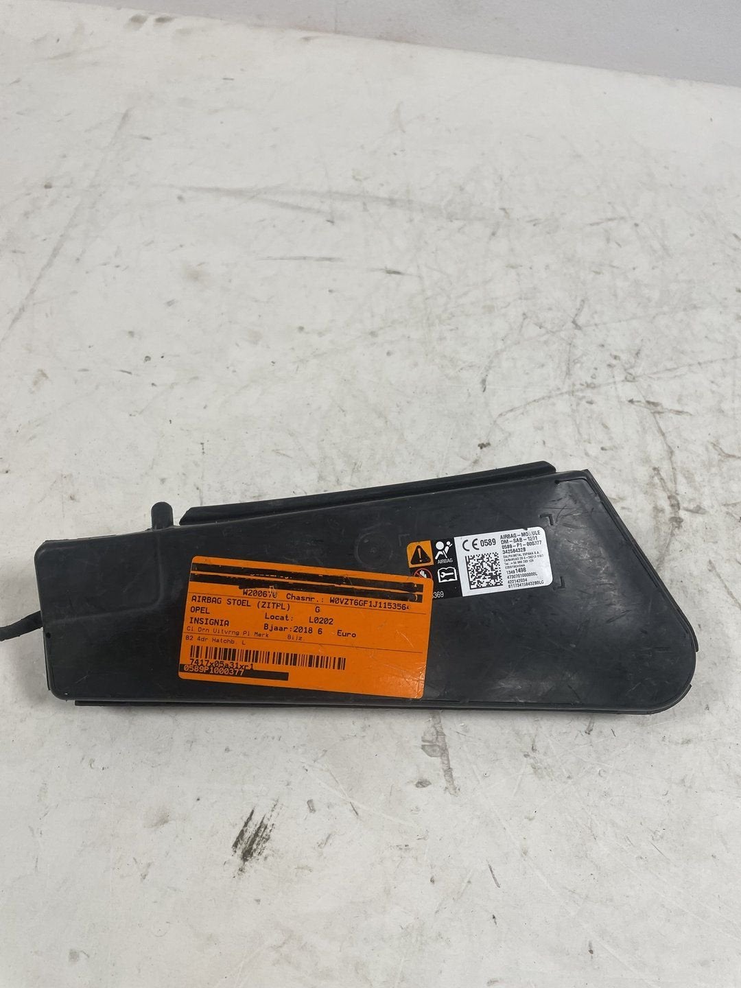Airbag stoel (zitplaats) opel insignia 2018, Gebruikt, -, Overige automerken, -