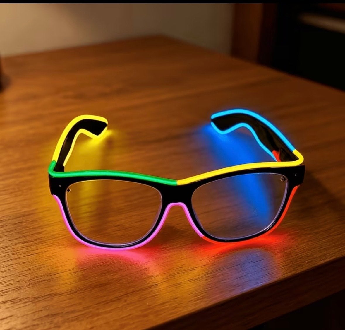 LED Lichtgevende Bril - Perfect voor Feestjes!, Overige merken, Overige kleuren, Nieuw, Ophalen of Verzenden