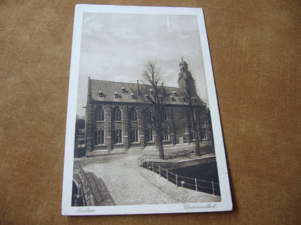 LEIDEN  =  UNIVERSITEIT, Verzenden, 1920 tot 1940, Ongelopen, Zuid-Holland