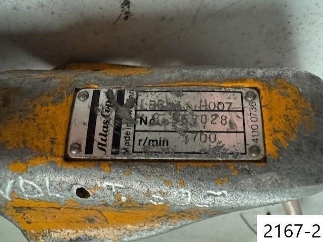 2167. Luchtsleutel / slagmoersleutel / luchtboormachine, Ophalen, Gebruikt