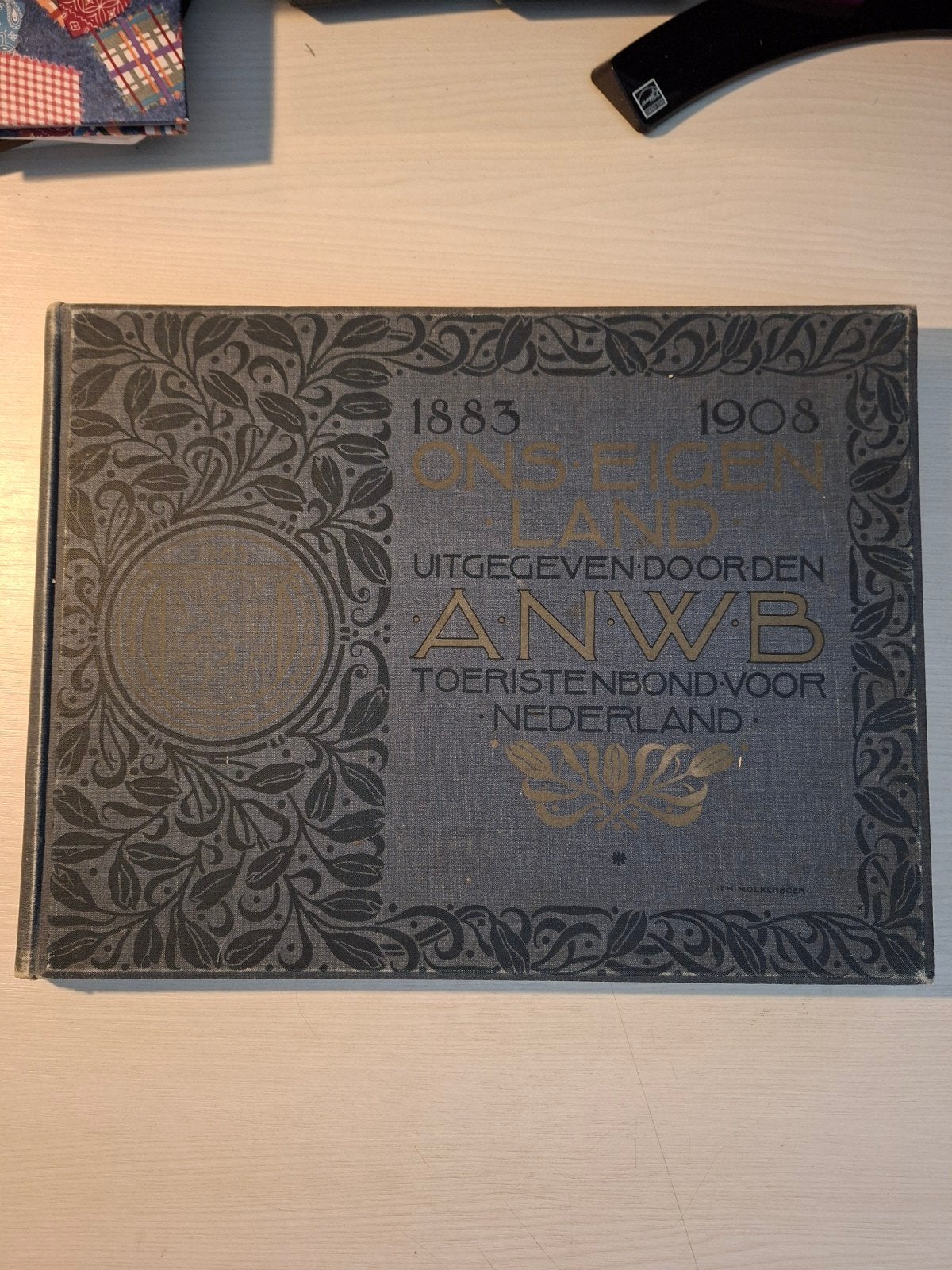 Ons Eigen Land - Tussen Amsterdam en Arnhem (1908), Boeken, Ophalen of Verzenden, 20e eeuw of later, Gelezen, Jan Feith