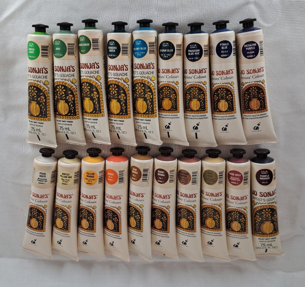 JoSonja artist color hoogwaardige acrylverf set 10, 19 tubes, Ophalen of Verzenden, Nieuw, Acrylverf