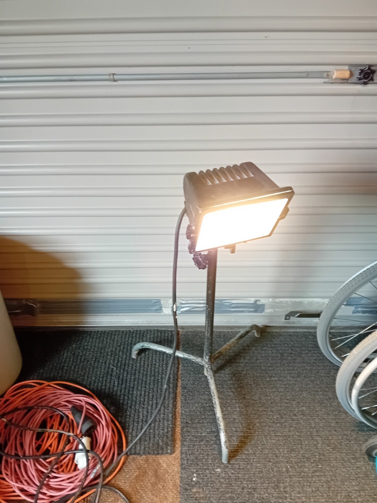 bouwlamp, Doe-het-zelf en Verbouw, Ophalen, Gebruikt, Lamp
