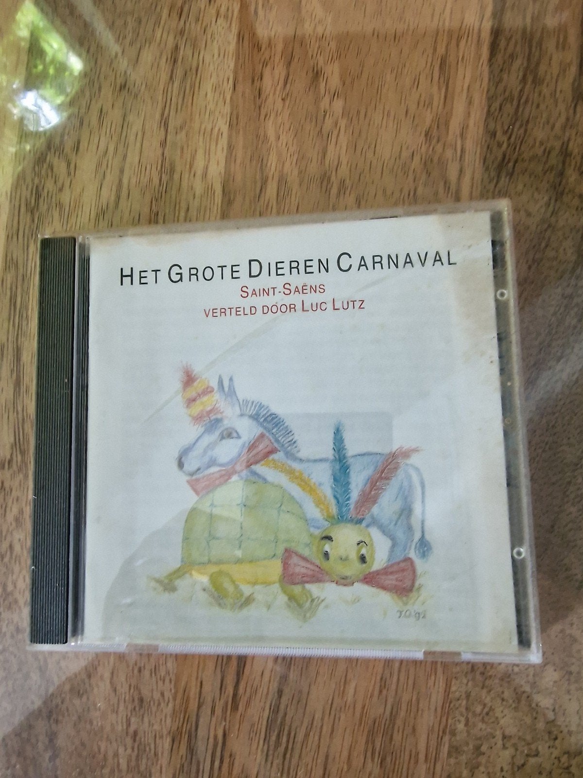 Het Grote Dieren Carnaval - Saint-Saëns CD Luc Lutz, Ophalen of Verzenden, Romantiek, Gebruikt, Orkest of Ballet