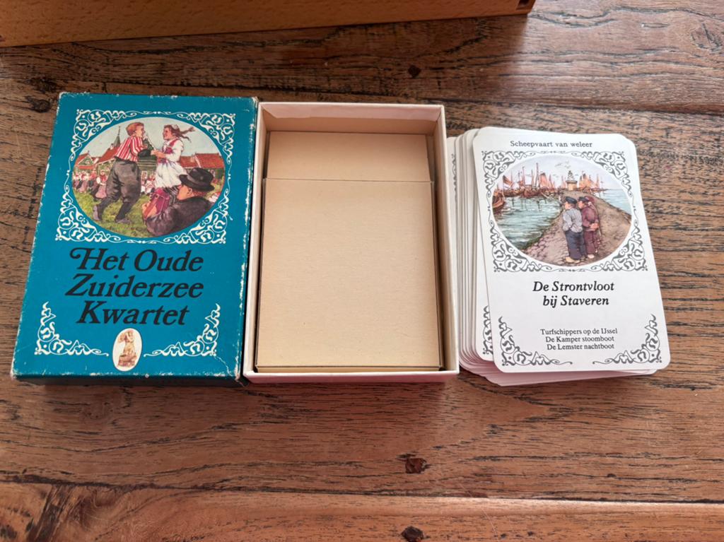 Vintage kwartet, Ophalen of Verzenden, Gebruikt