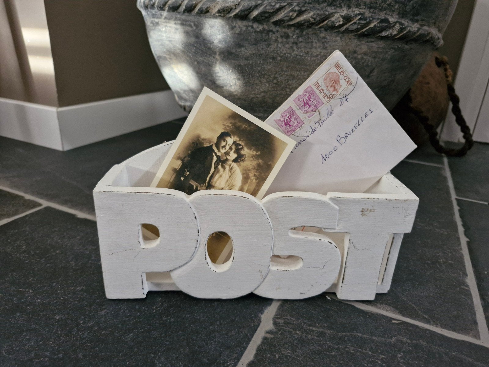 postbakje kan je ophangen., Ophalen of Verzenden