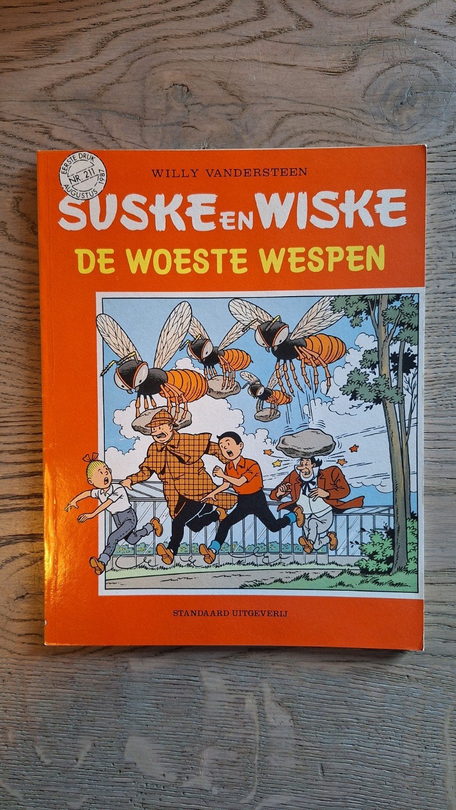 Suske en Wiske 211 - De woeste wespen - Eerste druk, Eén stripboek, Ophalen of Verzenden, Zo goed als nieuw