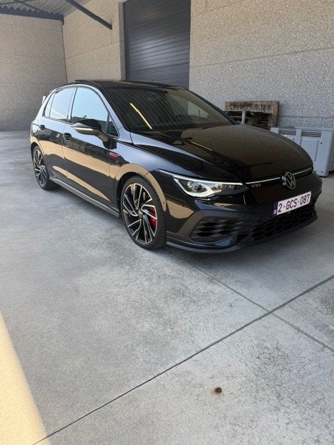 VW GOLF  GTI  Club Sport  Full Option 23000Km, Auto's, Euro 6, Zwart, Parkeerassistent, Grijs