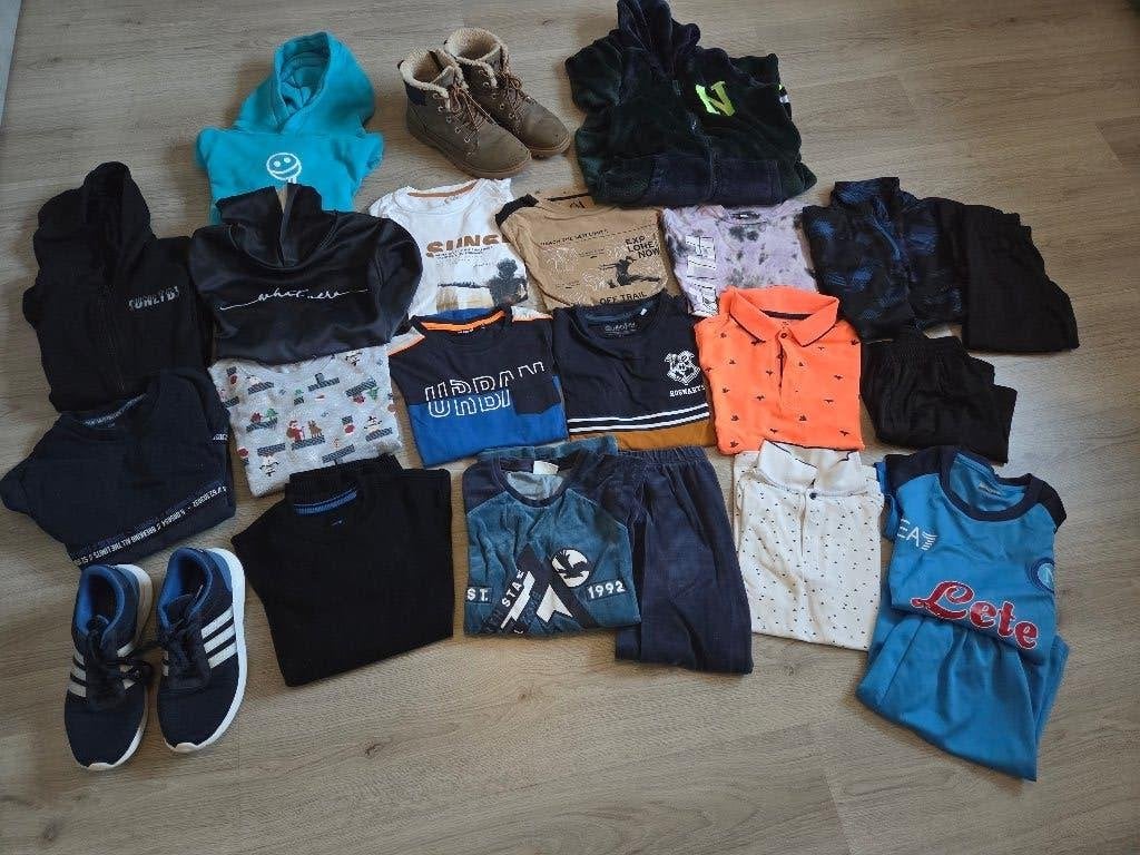 Te koop: Kledingpakket (jongen) maat 146-152, Ophalen, Zo goed als nieuw, Maat 140