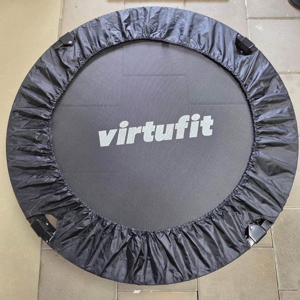 Virtufit opvouwbare trampoline in hoogte verstelbaar handvat, Sport en Fitness, Fitnessmaterialen, Ophalen of Verzenden, Zo goed als nieuw