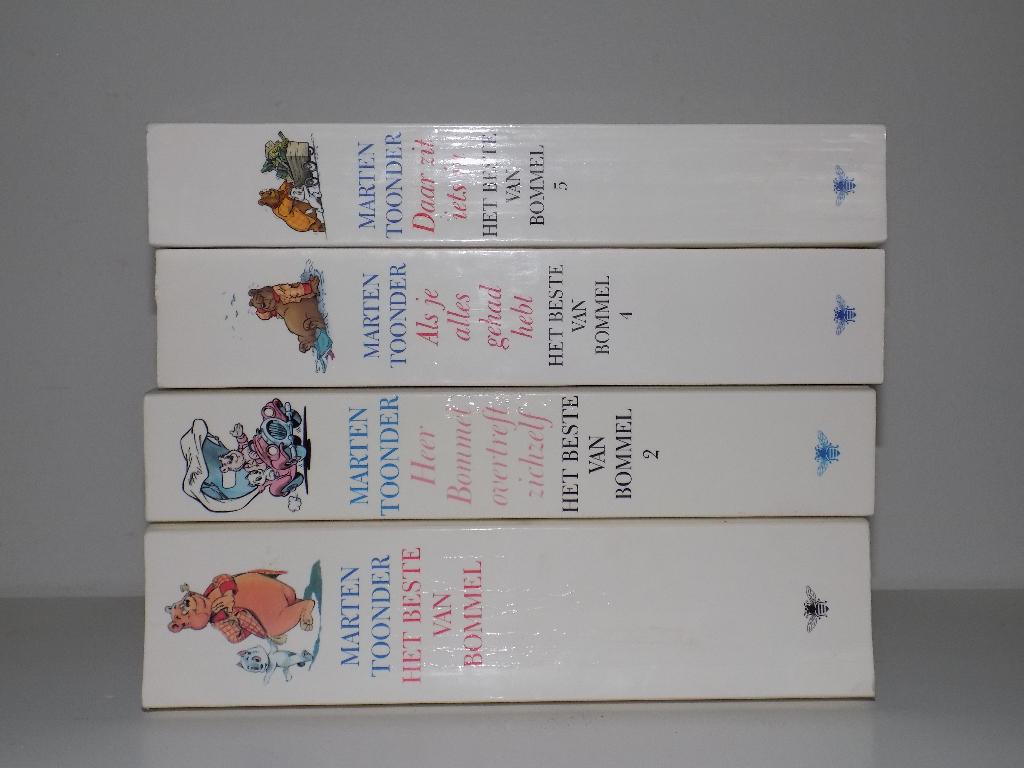 Marten Toonder ~ 4 dikke pockets "Het beste van Bommel, Boeken, Meerdere stripboeken, Ophalen of Verzenden, Zo goed als nieuw