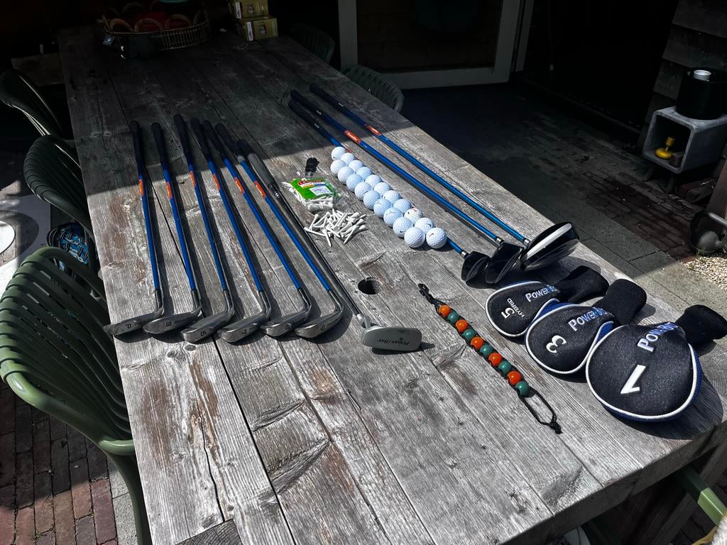 Complete dames Golfset PowerBilt met accessoires, Sport en Fitness, Golf, Ophalen, Gebruikt, Set, Overige merken