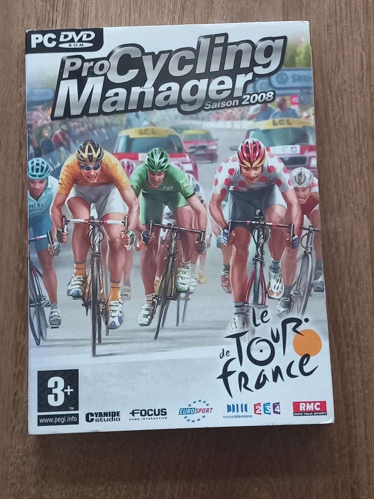 Pc cd rom Pro Cycling Manager 2008, Ophalen of Verzenden, Gebruikt