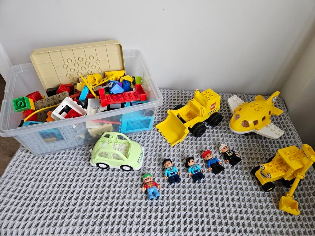 Bakje duplo, Kinderen en Baby's, Speelgoed | Duplo en Lego, Ophalen of Verzenden, Gebruikt, Duplo