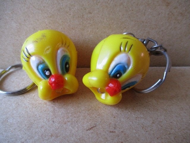 adv10467 tweety sleutelhanger 16, Ophalen, Looney Tunes, Gebruikt, Overige typen