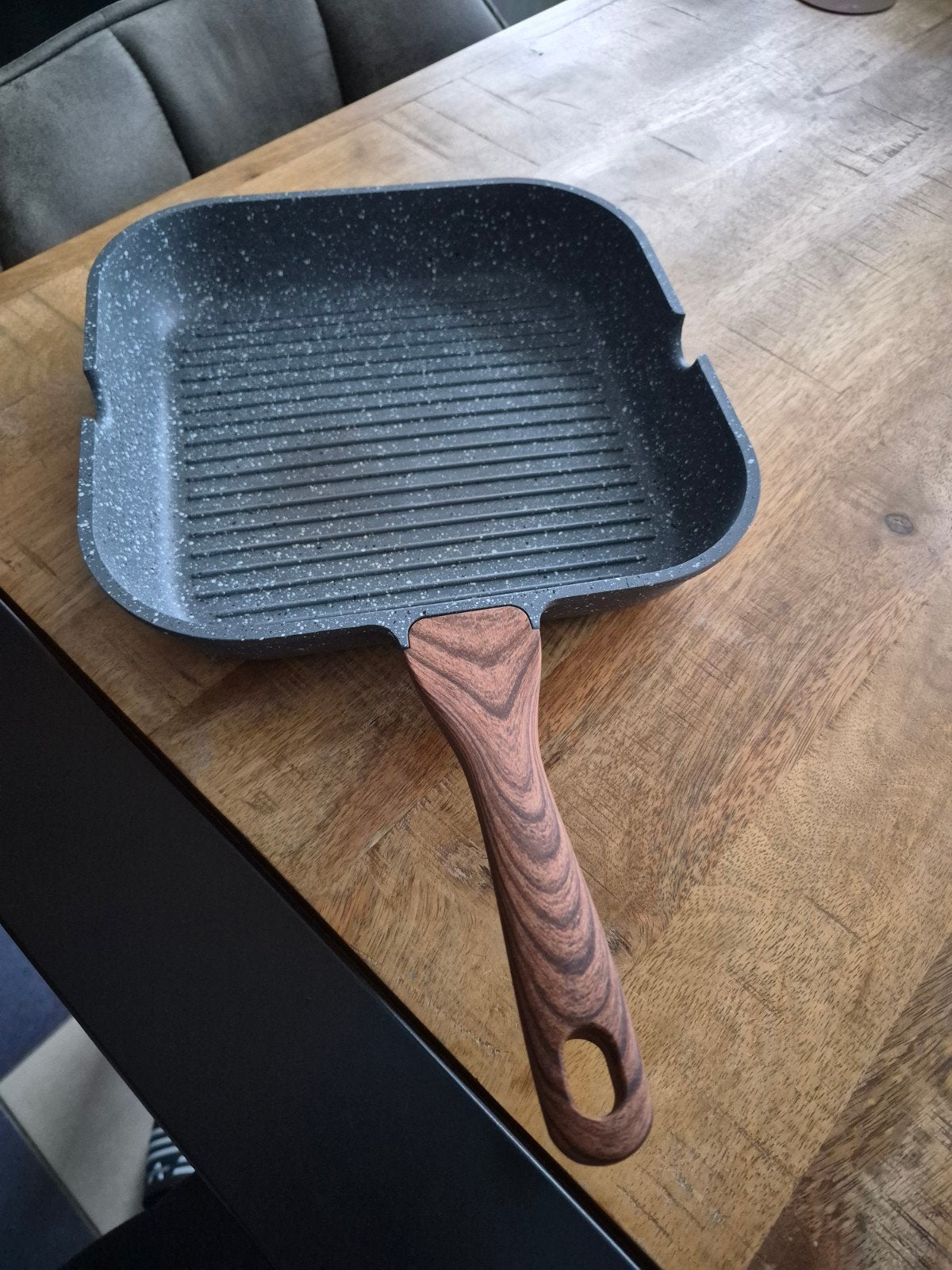 Gusta grillpan, Ophalen, Gebruikt, Rvs