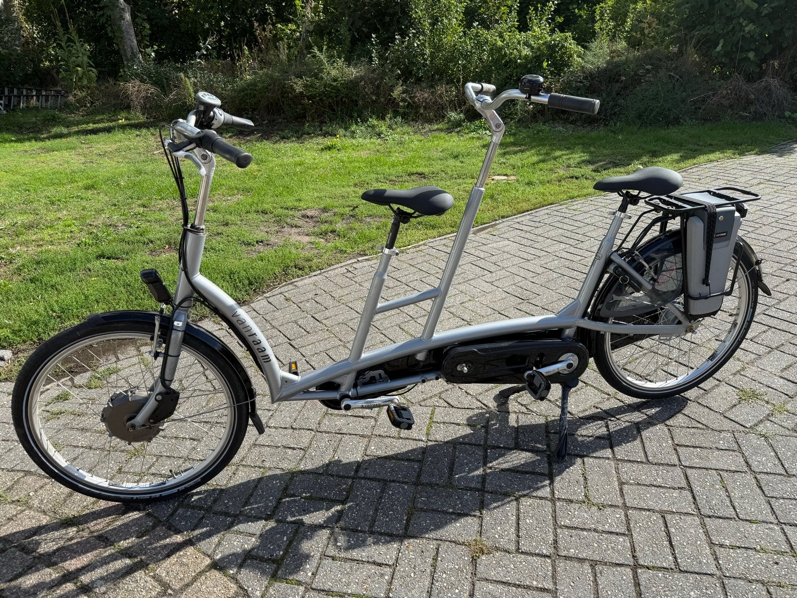 Bijna nieuwe Van Raam Twinny tandem met trapondersteuning!, Fietsen en Brommers, Ophalen, Zo goed als nieuw, Minder dan 10 versnellingen