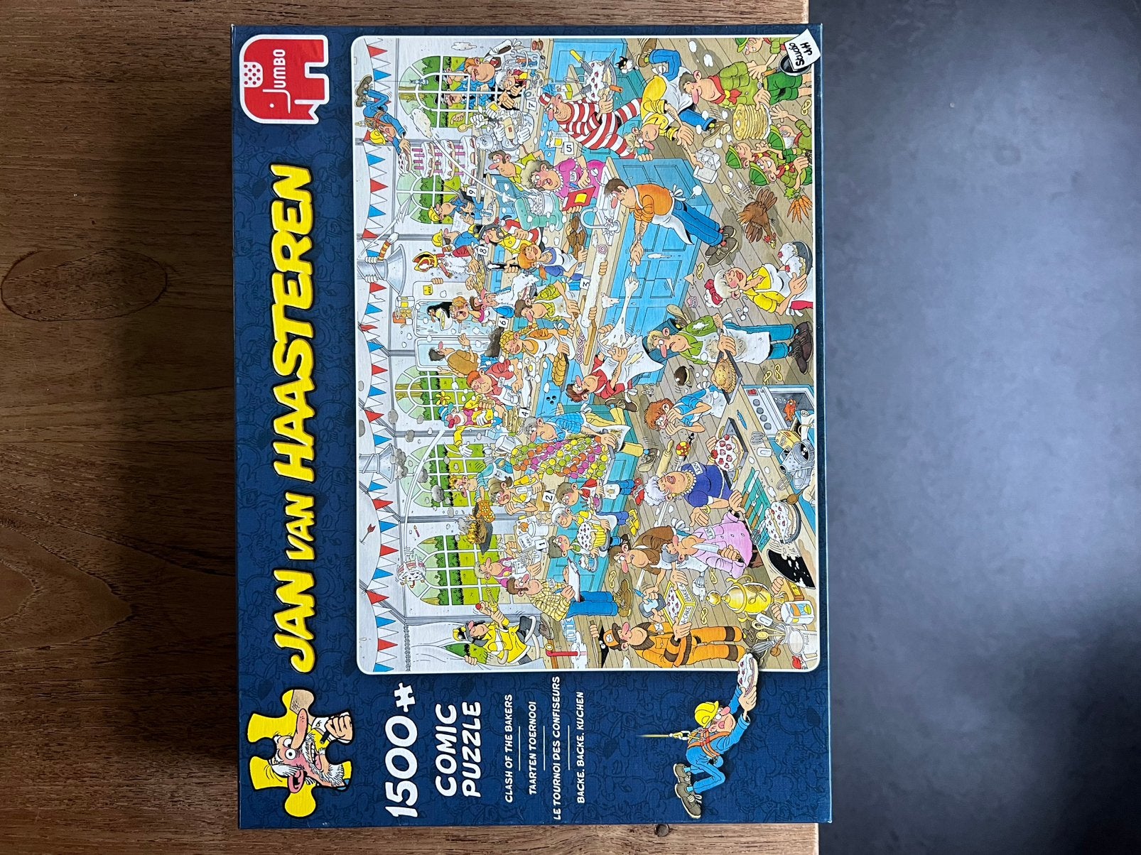 Jan van Haasteren puzzel 1500 stukjes, Ophalen, 500 t/m 1500 stukjes, Zo goed als nieuw, Legpuzzel