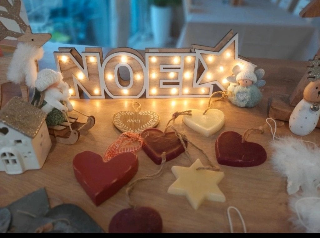 Kerstdecoratie pakket, Huis en Inrichting, Ophalen, Zo goed als nieuw, Hout