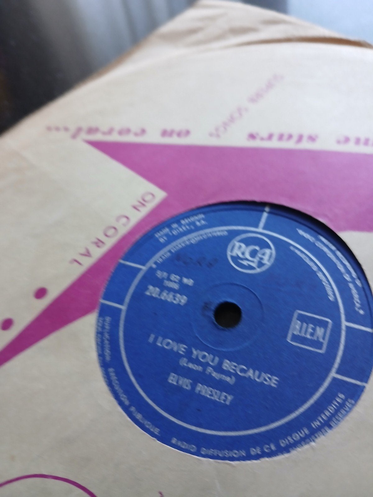 Elvis Presley 78 toeren platen - opnieuw aangeboden, Cd's en Dvd's, Ophalen, Gebruikt, 10 inch, Overige typen