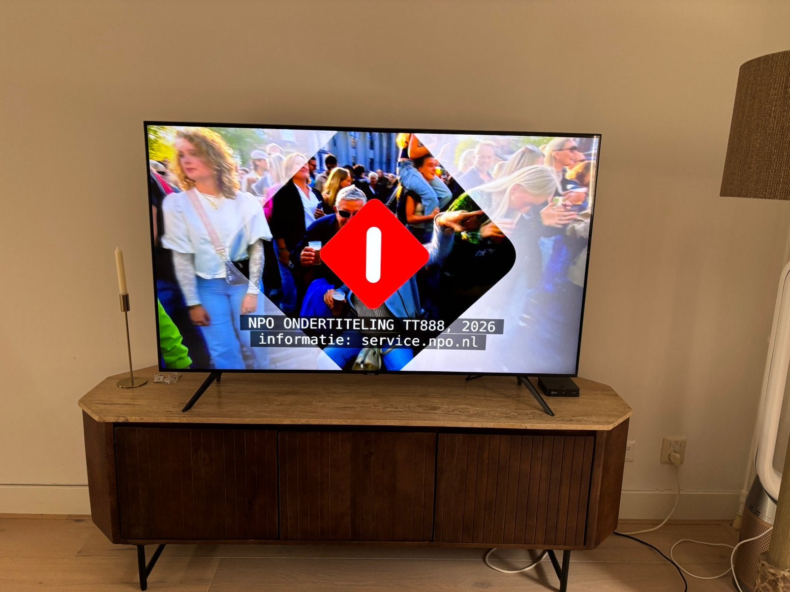 Samsung 55 inch 4K Crystal UHD Smart TV –ZGAN, Ophalen, LED, 50 Hz, Zo goed als nieuw