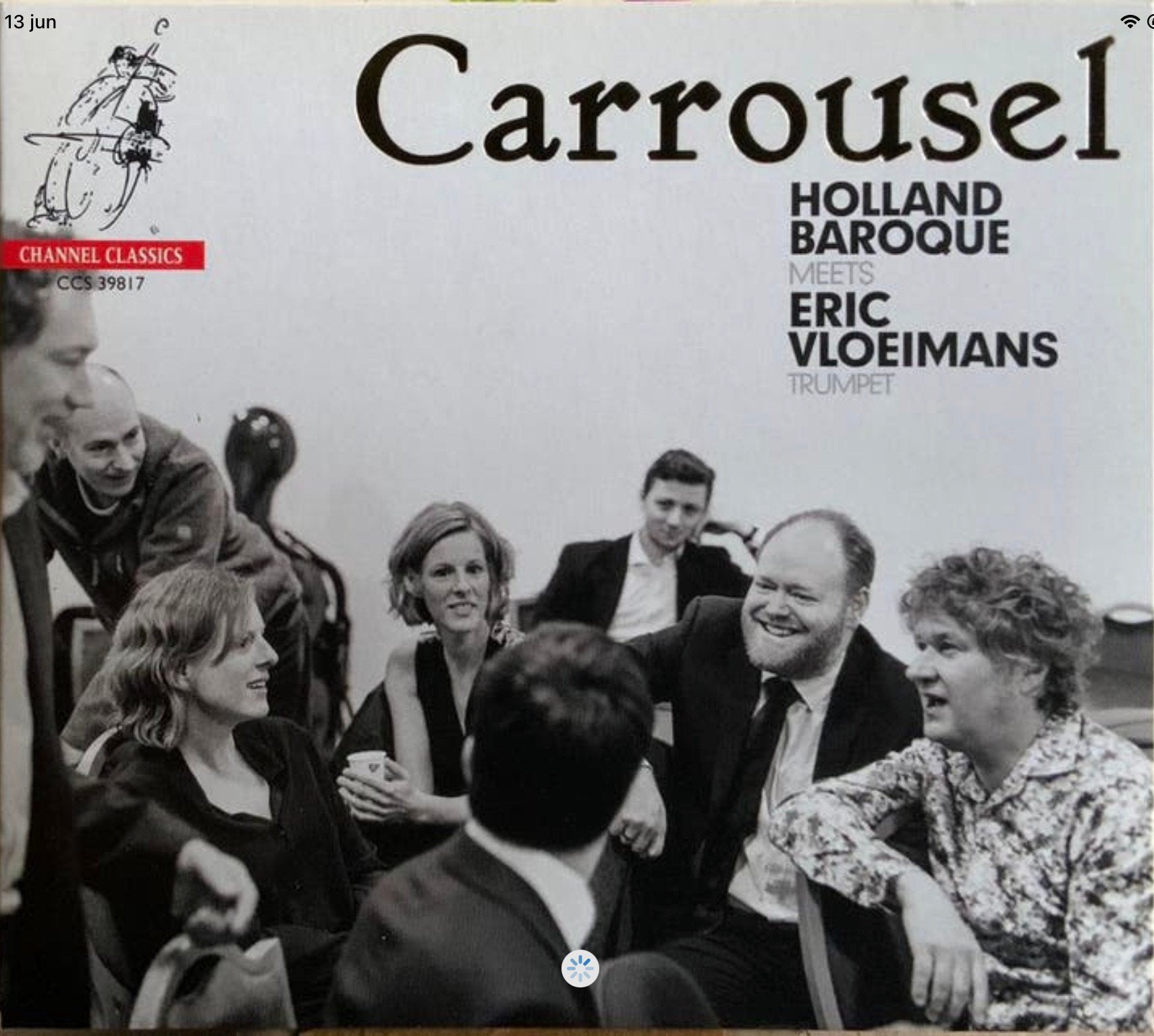 CD Holland Baroque Meets Eric Vloeimans - Carrousel, Verzenden, Zo goed als nieuw, Jazz