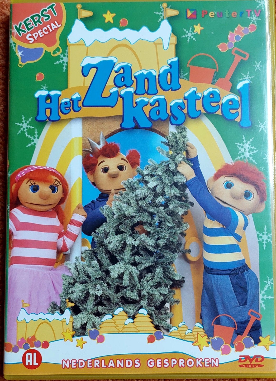 DVD het zand kasteel kerst special, Diversen, Ophalen of Verzenden, Zo goed als nieuw