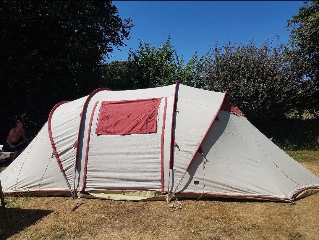 Active Leisure Canyon 6 – 6-persoons katoenen familietent +, Ophalen, Gebruikt