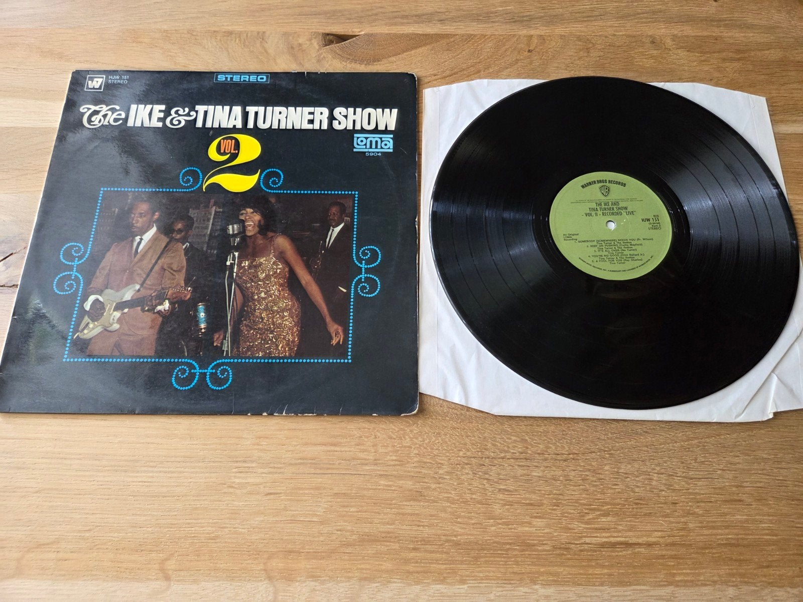 the Ike and Tina Turner show volume 2 LP, Ophalen of Verzenden, Gebruikt, 12 inch