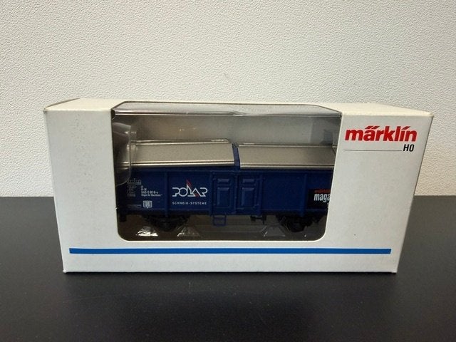 Märklin 46193 H0 Schuifdakwagen Magazin 1999 in OVP, Wisselstroom, Wagon, Ophalen of Verzenden, Zo goed als nieuw