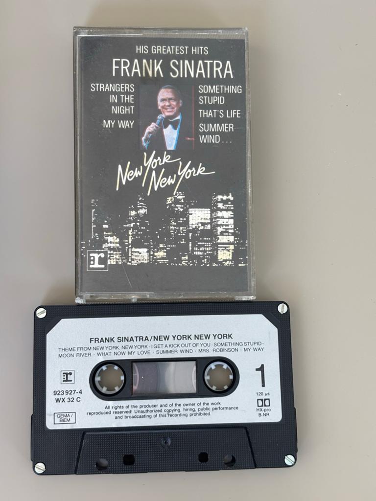 Frank Sinatra - His Greatest Hits: New York New York Cassett, Cd's en Dvd's, Cassettebandjes, Gebruikt, 1 bandje, Ophalen of Verzenden