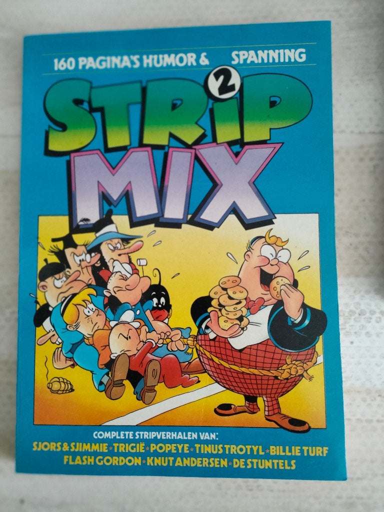 STRIP MIX, Boeken, Stripboeken, Gelezen, Meerdere stripboeken, Ophalen of Verzenden