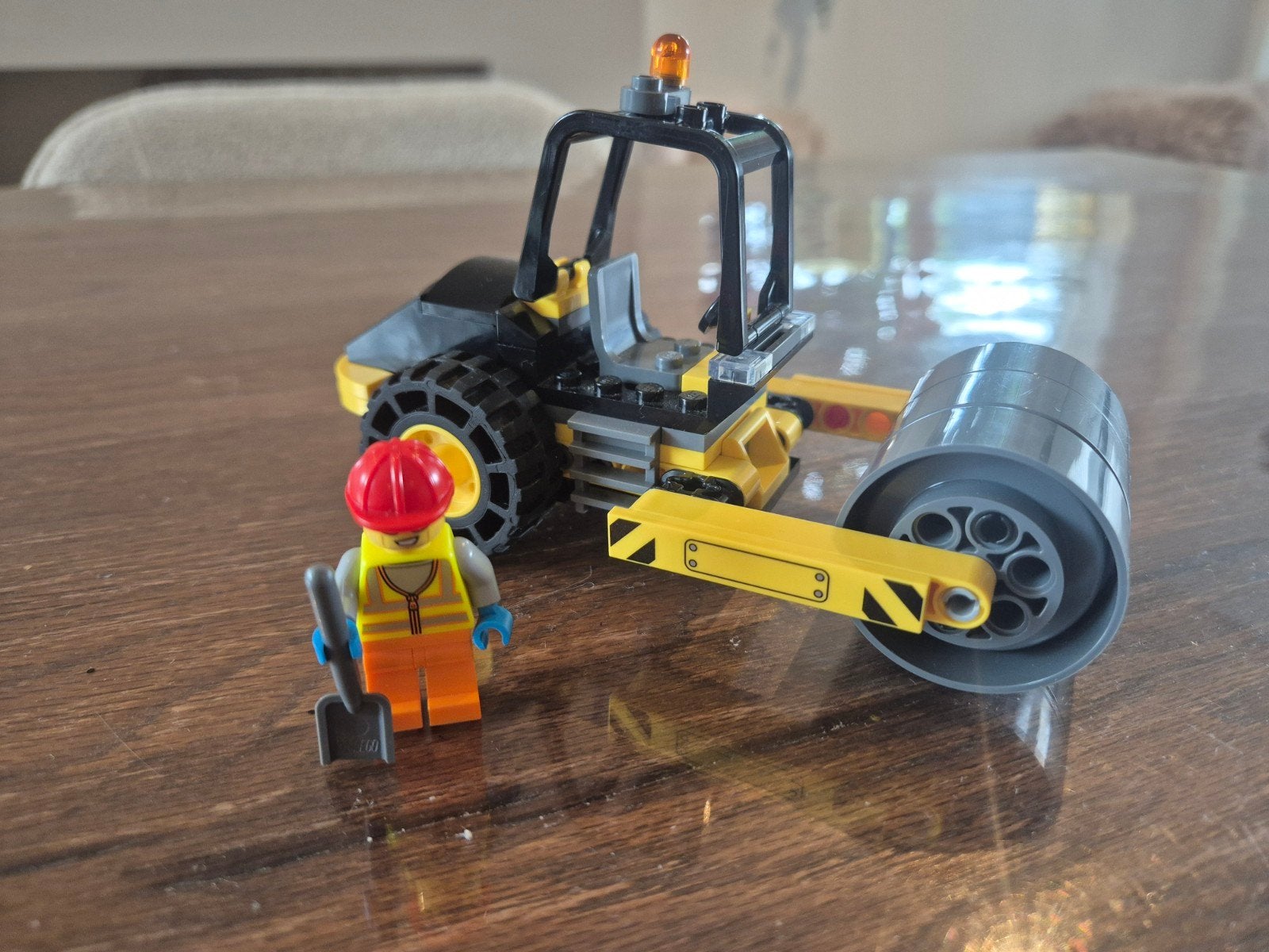 Lego City 60401 Wegenwals compleet met minifiguur, City, Lego, Ophalen of Verzenden, Zo goed als nieuw