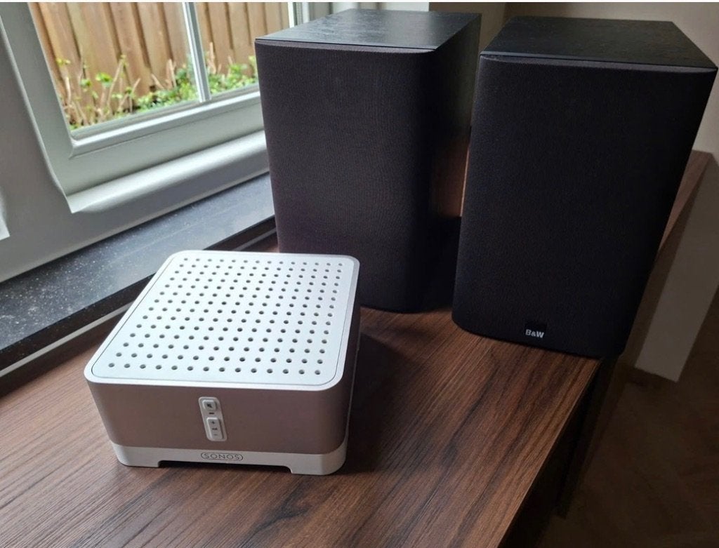 onos versterker ZP120 + B&W 686 speakers |Complete HiFi set, Audio, Tv en Foto, Ophalen, Zo goed als nieuw, 120 watt of meer, Overige merken