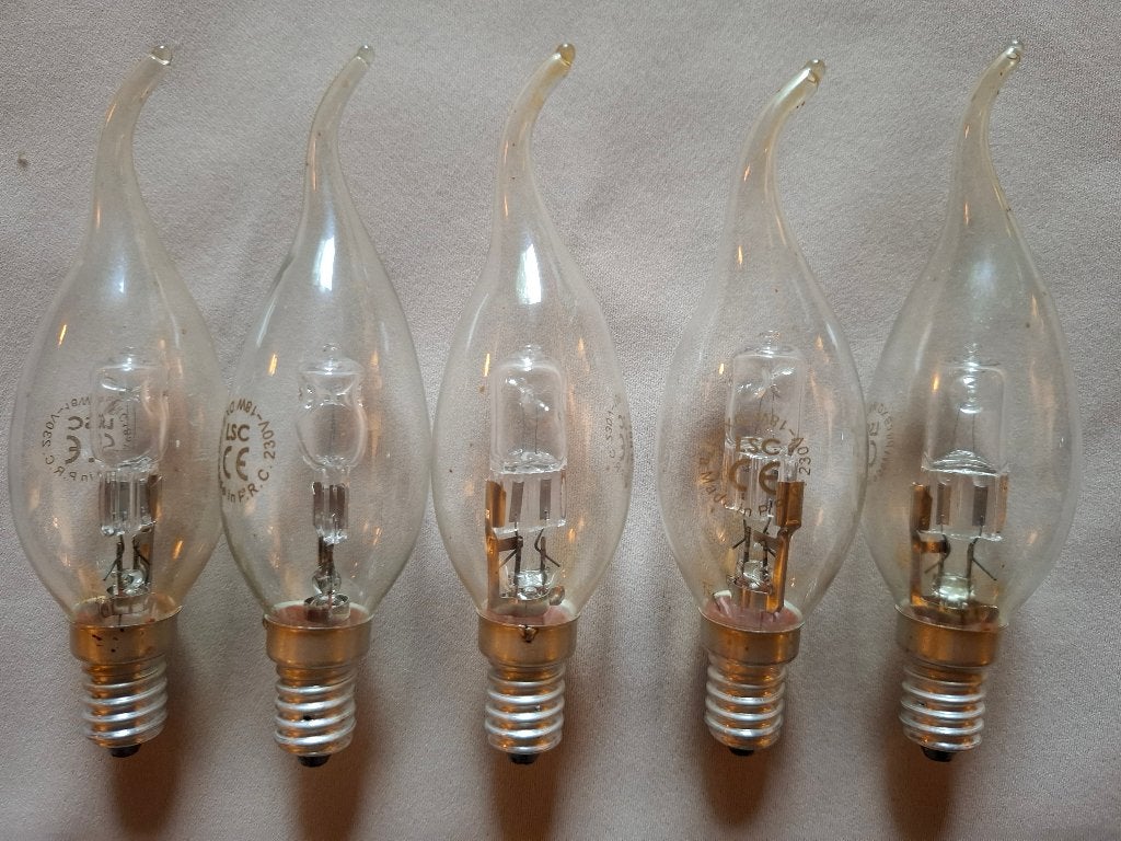 6x LSC halogeen E14 tipkaars 18W (vervangt 25W), dimbaar, Led-lamp, Verzenden, Dimbaar, E14 (klein)