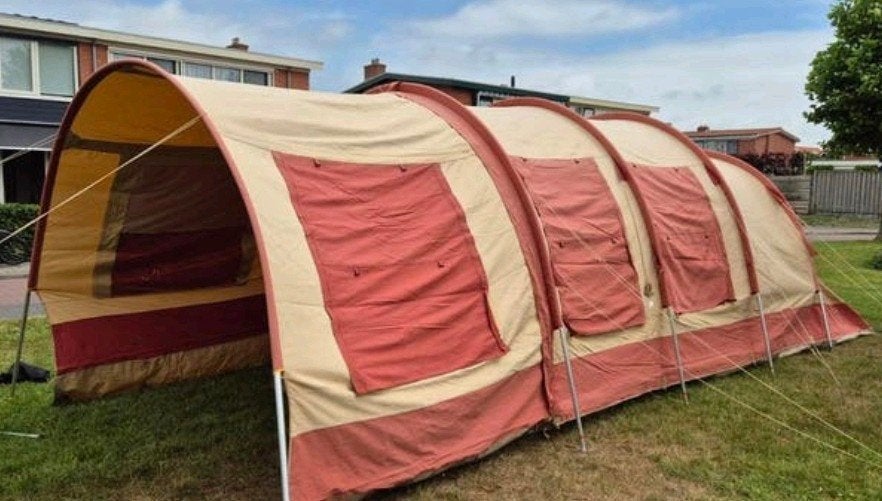 Tunneltent Vrijbuiter Hickory 320, Caravans en Kamperen, Tenten, Ophalen, Gebruikt
