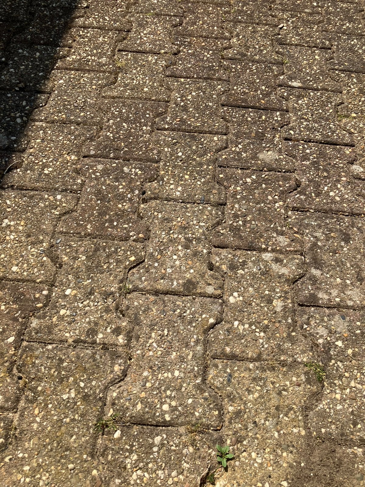 H-profiel klinkers - 25m2, Tuin en Terras, Ophalen, Gebruikt, Klinkers, 10 m² of meer