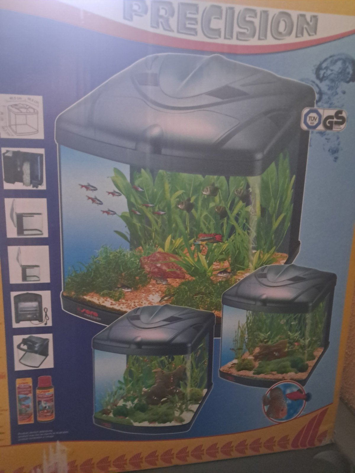 Sera aquarium 60 liter  Biotop nano cube, Dieren en Toebehoren, Vissen | Aquaria en Toebehoren, Ophalen