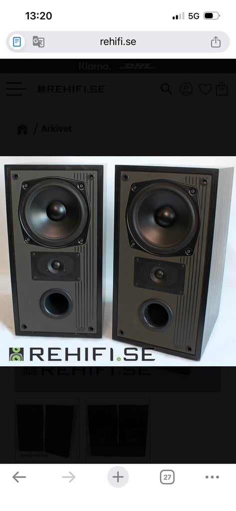 Mission 781 Boekenplank Luidsprekers - Klassiek Geluid, Overige merken, Gebruikt, Ophalen of Verzenden, 60 tot 120 watt