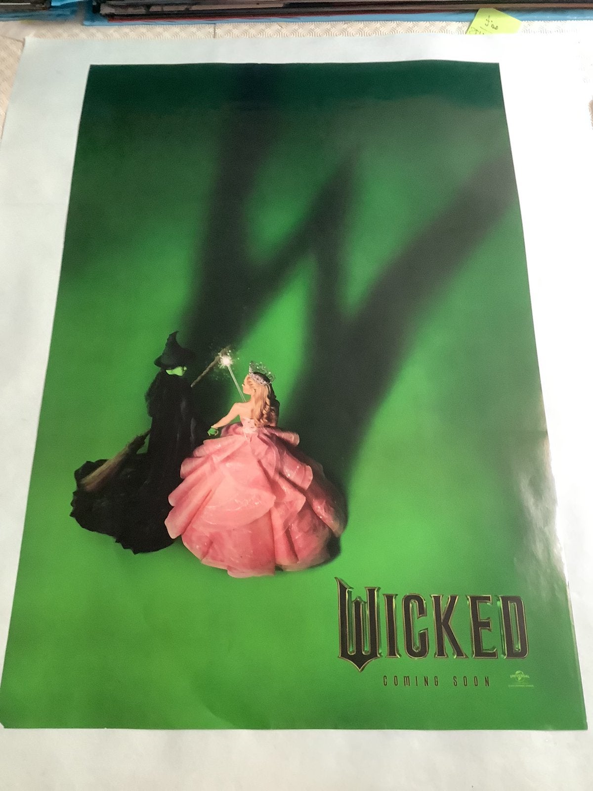 WICKED   USA FILMPOSTER   68-101 cm   Used, Ophalen of Verzenden, Zo goed als nieuw, A1 t/m A3, Film en Tv