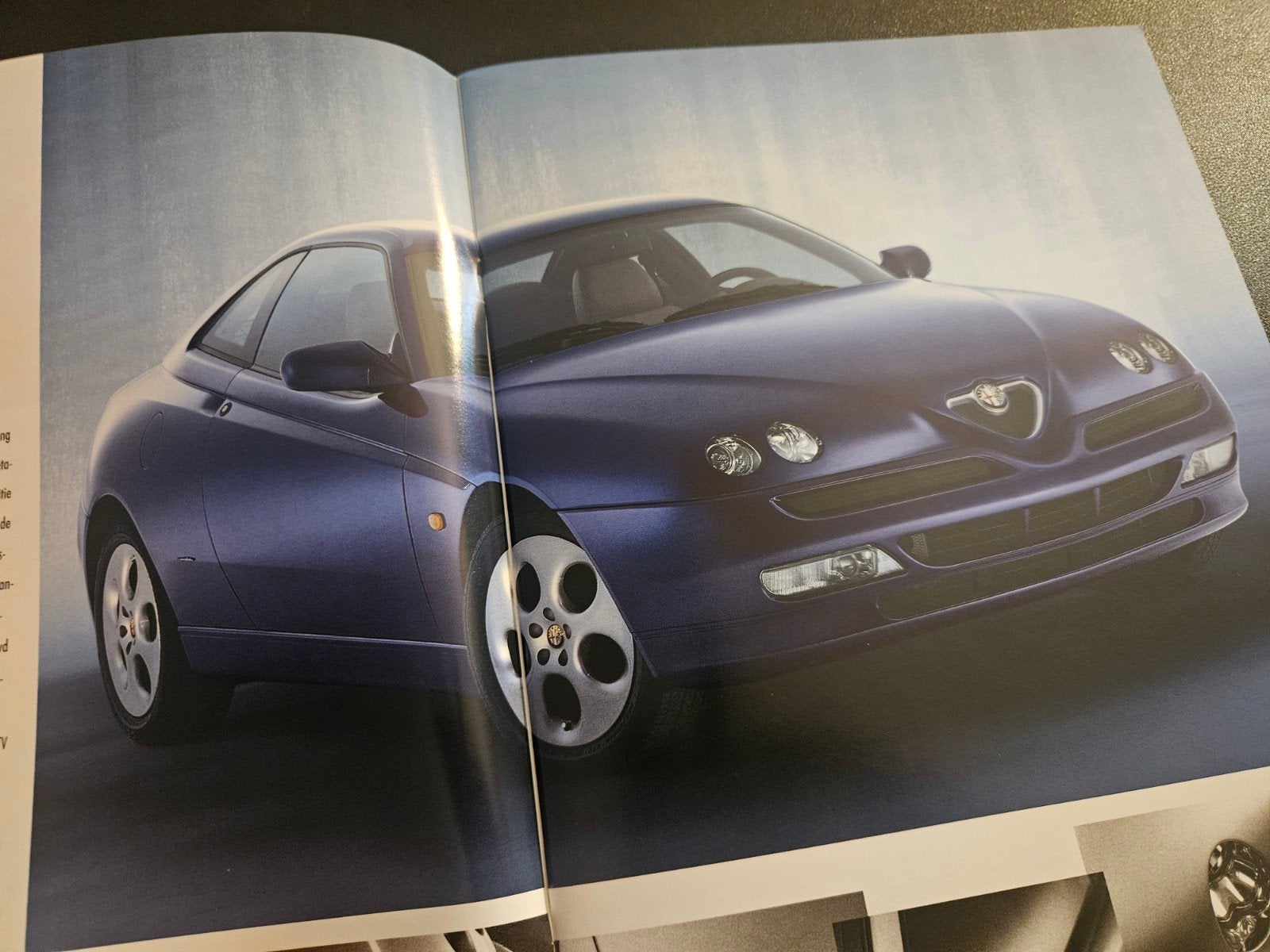 Brochure Alfa Romeo GTV 1999, Ophalen of Verzenden, Zo goed als nieuw, Alfa Romeo