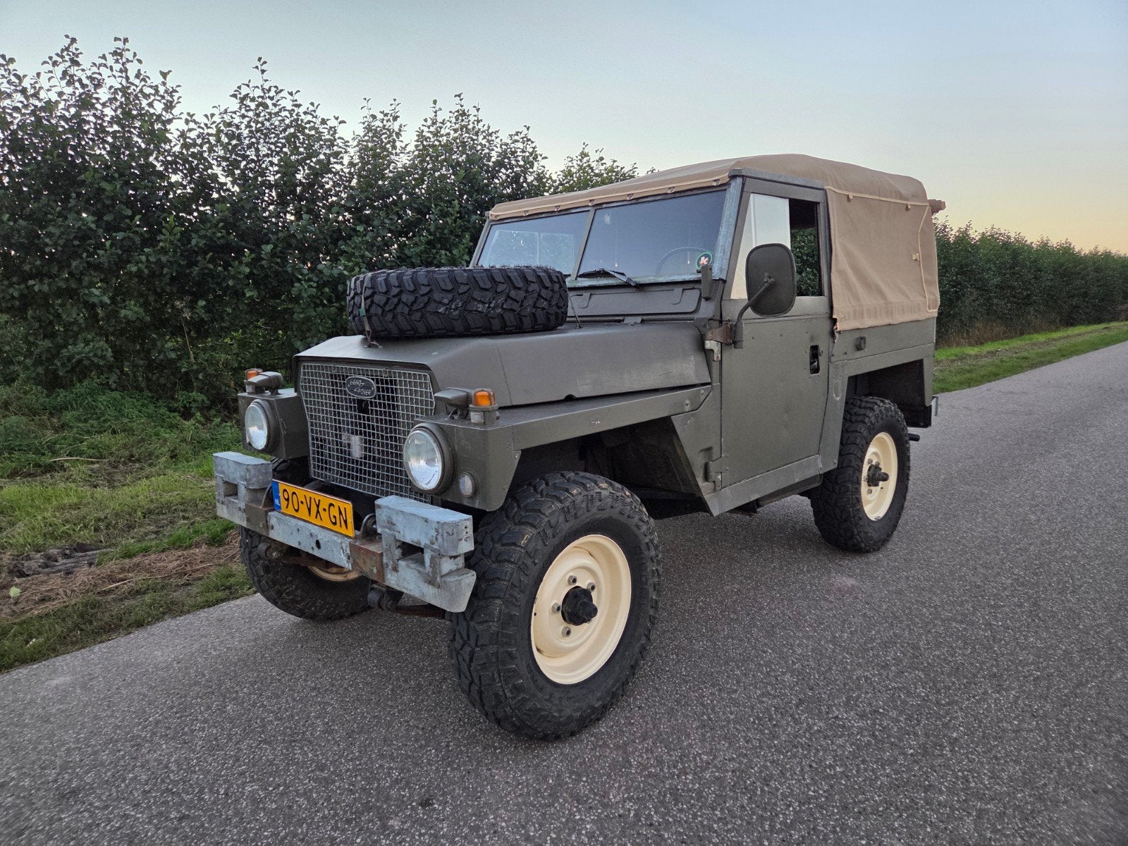 Land Rover 88 Series 3 Lightweight, 2286 cc, Land Rover, Zwart, 4 cilinders