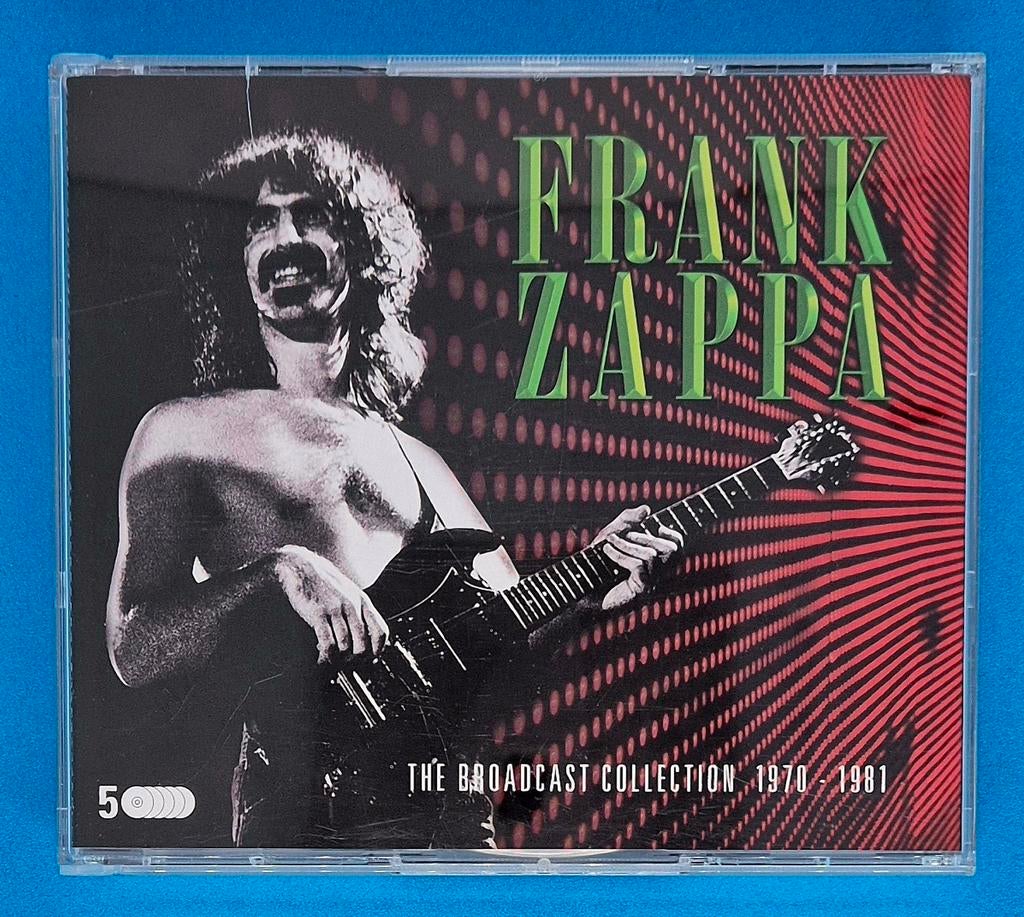 Frank Zappa - The broadcast collection 1970 - 1981 (5cd), Ophalen of Verzenden, Gebruikt, Poprock