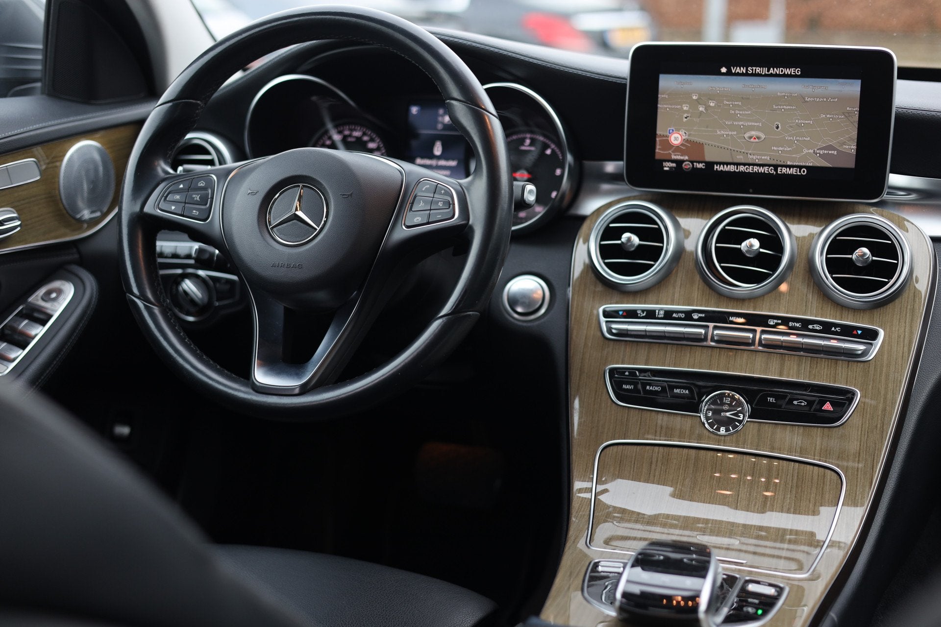 Mercedes-Benz C-Klasse 220 CDI PRESTIGE | LEDER | SCHUIFDAK, Auto's, Automaat, Achterwielaandrijving, Euro 6, 4 cilinders