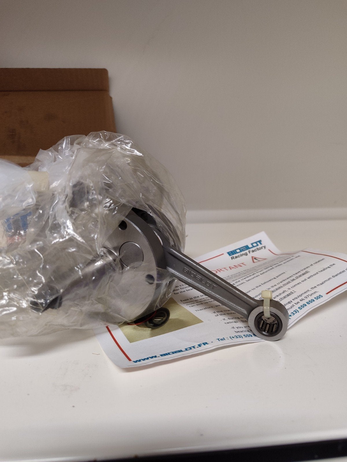 Bidalot Racing 96cc Factory Krukas Derbi Euro 3 48mm, Ophalen of Verzenden, Nieuw, Blok, Bidalot