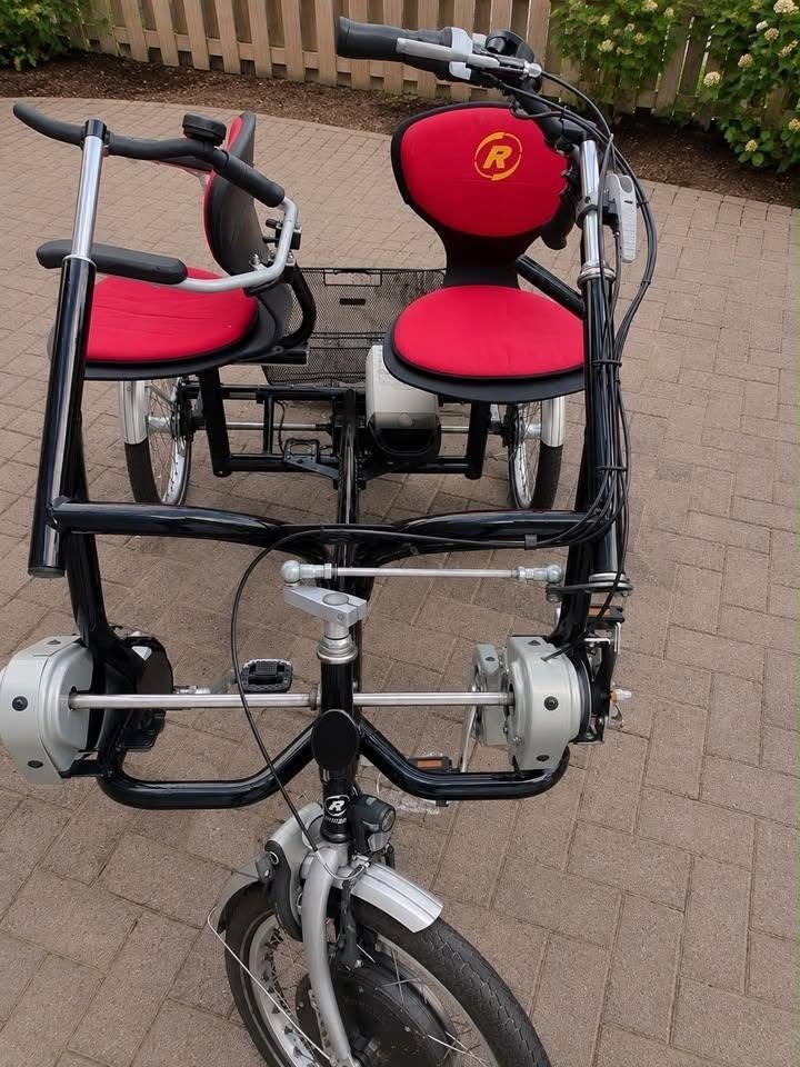 Electrische Duofiets Van raam Fun to Go met Accu 880wh., Ophalen, Gebruikt