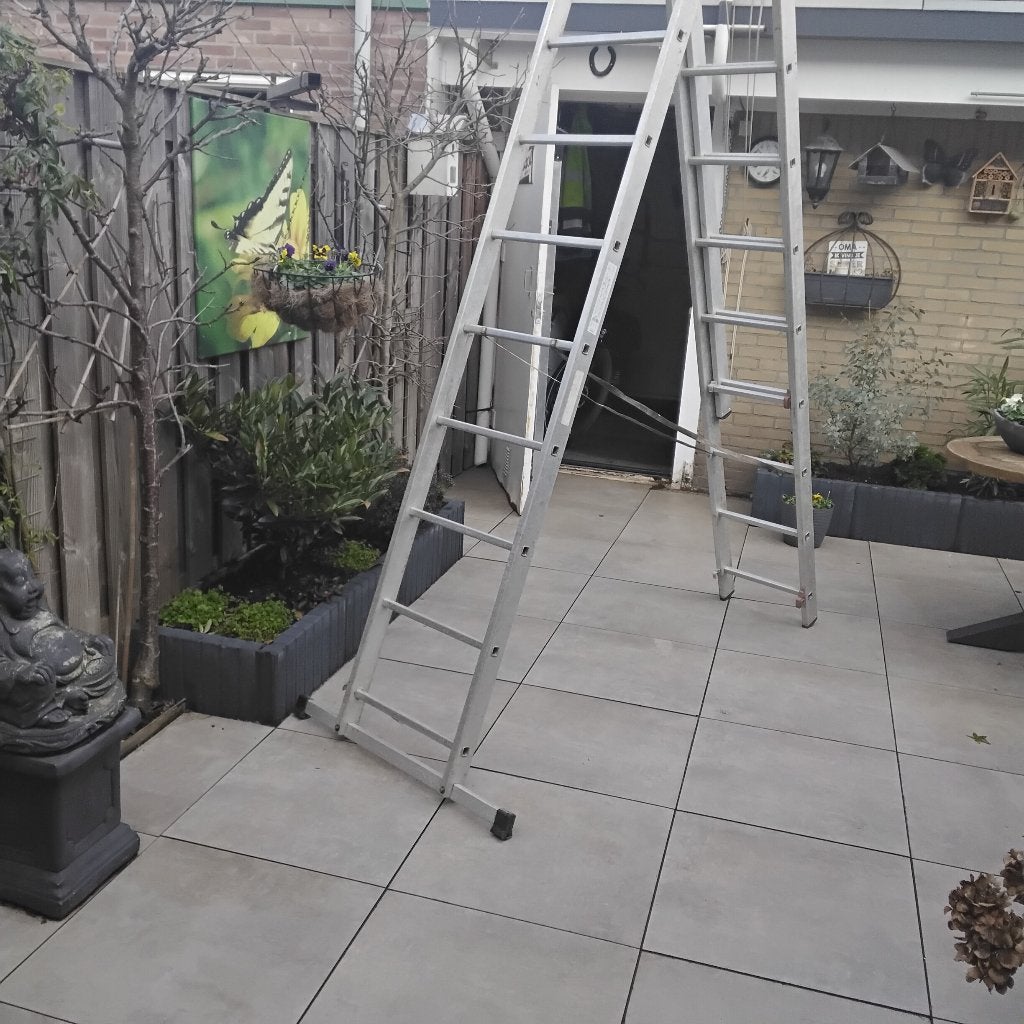 Te koop diversen ladders., Doe-het-zelf en Verbouw, Ladders en Trappen, Ophalen, Gebruikt, Ladder, Opvouwbaar of Inschuifbaar