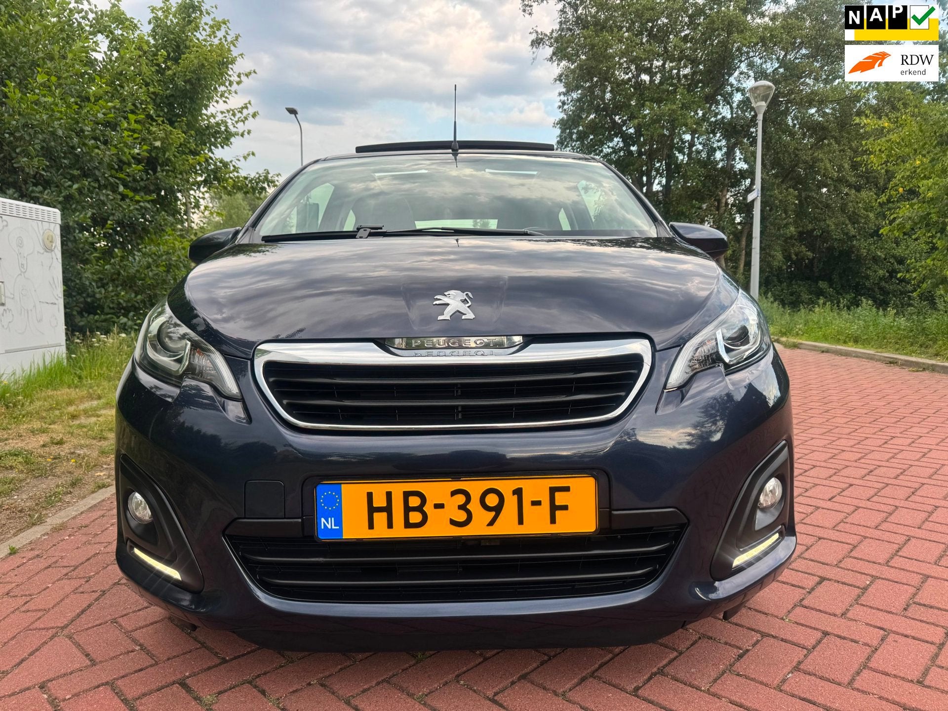 Peugeot 108 1.0 e-VTi Active TOP! CABRIO 114.000 KM, Voorwielaandrijving, Gebruikt, Euro 6, Origineel Nederlands